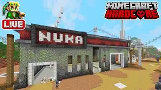 🔴 LIVE 🔴 A Fallout-Inspired Train Yard in my 54,100 Day Hardcore Minecraft World