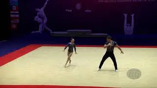 Israel (ISR) - 2021 Acrobatic Worlds, Geneva (SUI) Balance  Mixed Pair