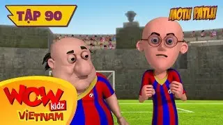 Hai Ch&agrave;ng Ngốc Motu Patlu Tập 90 - Trận Đấu B&oacute;ng Đ&aacute; - Hoạt H&igrave;nh Vui Nhộn