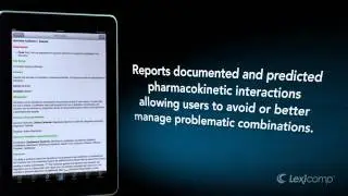Overview of Lexicomp Mobile Products