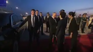 Russian President Putin arrives in Beijing, China to meet with President Xi Jinping. via@BRICSinfo