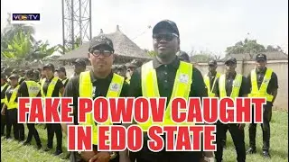 Fake PUWOV official Identified in Benin City, Edo State | VOS TV NEWS