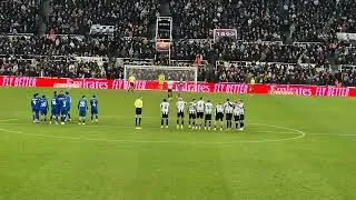Newcastle United v Bournemouth penalty shootout gallagte view.  