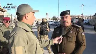 لواء المشاة التاسع والعشرون يواصل الجهود لاستمرار الأمن والاستقرار في قضاء هيت