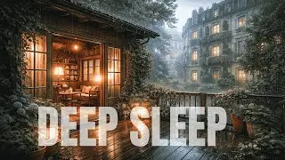 Cozy European Rain Piano | Soft Piano Music for Deep Sleep & Calm Night Ambience