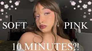 Soft Pink Korean Ulzzang Makeup for Valentine&rsquo;s Day | Easy 10-Minute Tutorial 🎀