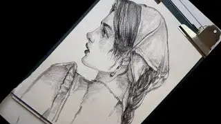 How to draw Girl Face -Drawing Tutorial || Drawing easy for beginner || Girl drawing
