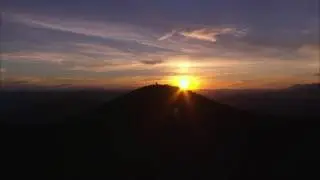 A New Day Dawns: 1 min aerial stock footage montage (001)