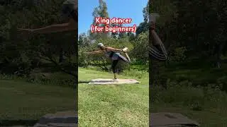King dancer pose (for beginners)