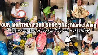 Market Vlog| What #150k Can Buy In A Nigerian Market Currently! Naira has No Value