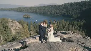 The MOST BEAUTIFUL MOUNTAIN ELOPEMENT ever ! | Lake Tahoe Wedding | Simply Eloped
