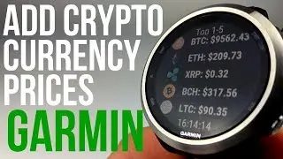 Add Bitcoin Price to Your Garmin watch - Cryptocurrency Live Updates