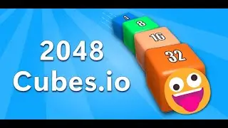 Cubes 2048 io 🕹️ level 1#gaming #gameplay
