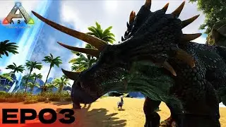 How To Tame Your First Dinosaur In The Ark Survival Evolved - EP03 Hindi Gameplay