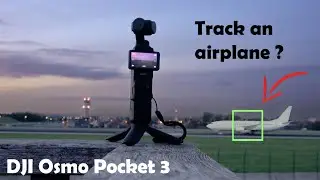 Can the DJI Pocket 3 Track an Airplane ? ActiveTrack 6.0 Test | Plane Spotting