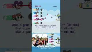 NewJeans - ETA [ Videogame + 8bit ] Chorus + Outro #shorts #kpop
