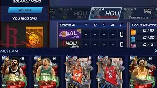 Taking SOLAR DIAMOND Round 1 and testing 2 new BLUEPRINT BREAKERS players | NBA2K26