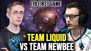 LIQUID vs NEWBEE - FIRST SERIES OF #TI9 - DEBUT Match For New Newbee Team - THE INTERNATIONAL 2019
