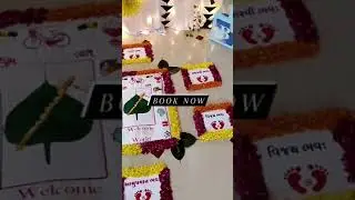Blissful_decoration.. chhathi decoration follow and share.. comment for book your order