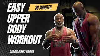 Easy Upper Body Workouts That ANYBODY Can Do! (Shoulders, Biceps & Triceps with IFBB PRO)