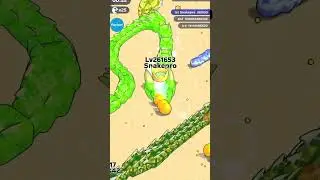 Snake Clash io MAX Level Boss |Nobe vs Pro| #snakeclashio #gaming #gameplay #snakeclash #50220