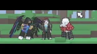 A bunch of idiots voice act Block Tales - Roblox