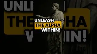 Unleash the Alpha Within | Control Is Yours  #stoicism  #philosophy