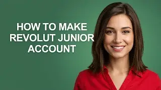 How to Make Revolut Junior Account - AshleyHowTo