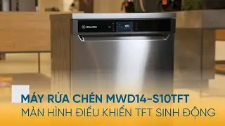 M&aacute;y rửa ch&eacute;n MDW14-S10TFT - C&ocirc;ng nghệ Ion khử m&ugrave;i hiệu quả l Malloca