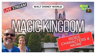 🔴 LIVE: Magic Kingdom Sunday walk in the park |&nbsp;Walt Disney World live stream