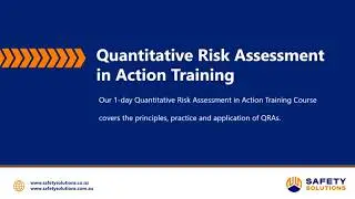 Quantitative Risk Assessment (QRA) in Action | Practical Training for High Hazard Facilities