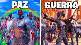 LOS 7 VS LA ORDEN IMAGINADA - 100 Jugadores Simulan la Guerra!