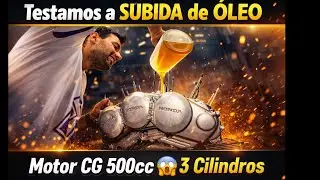 Deu Boa 🔥Subiu ÓLEO pelas 3 B0MBAS do MOTOR titan 3 cilindros 😱😱Ep-13