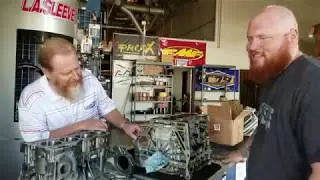 Pirate Garage gets a tour of LA Sleeves and we deliver Red's k24 block