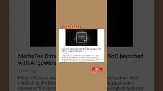 Media Tek Dimensity 6300 6nm 5G Soc 🤓😎💰