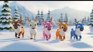 Cinco Peque&ntilde;os Carib&uacute;es Marchan al Ritmo de Marzo | Canciones Infantiles y Rimas para Ni&ntilde;os