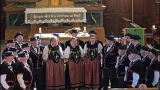 Erntedank Gottesdient Marbach 2025.  B&auml;rgli-Jutz (Adolf St&auml;hli)