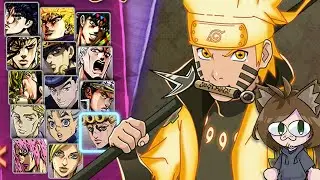 Achei um MODPACK de JOJO pro NARUTO STORM 4