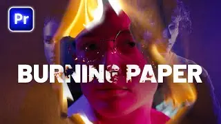Burning Paper Transition in Premiere Pro
