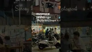 Affordable Bangkok riverside dining! #shorts #thaifood #bangkokeats #travelthailand