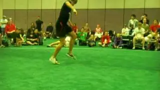 2010 World Footbag championships - Marcin Bujko dropless Semifinal Routine