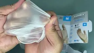 Review About AMMEX Clear Vinyl Medical Gloves