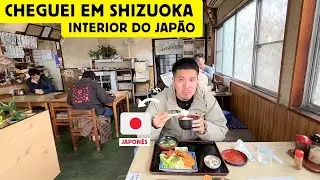 Cheguei em Shizuoka, interior do Japão