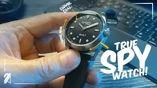 This Is A Real Spy Watch! Hands-On Review: Trifoglio Vault