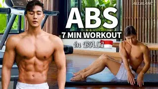 복근을 불러와주는 행운의 7분🍀 복근운동! | 7MIN LUCKY ABS WORKOUT in BALI