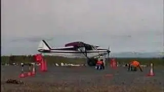 Piper super cub short take off
