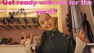 Get ready for the yard with me!! #horsegirl #getreadywithme #ponies #grwm #dayinthelife