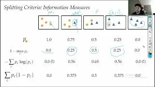 Splitting in Decision Trees ( Impurity , entropy , gini index , Misclassification rate ) 09-c