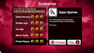 Plague Inc. Super Sparrow Achievement Guide (Virus)