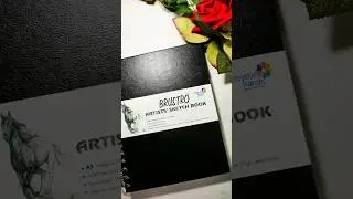 unboxing A5 brustro artist sketchbook #brustro #sketchbook #sketch #art #shorts